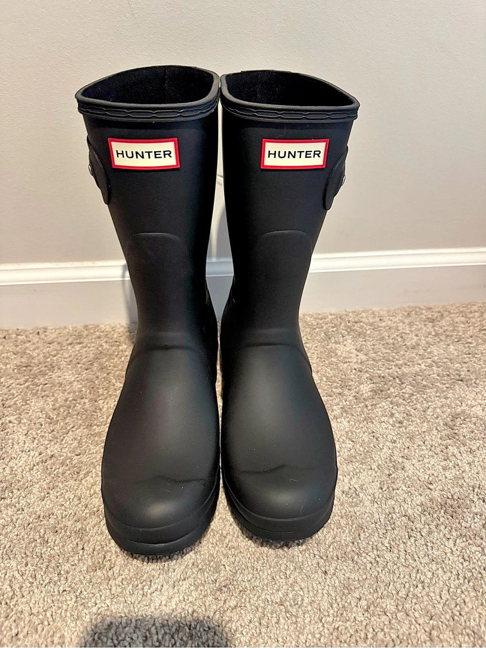 Hunter Original Short Rain Boots Black